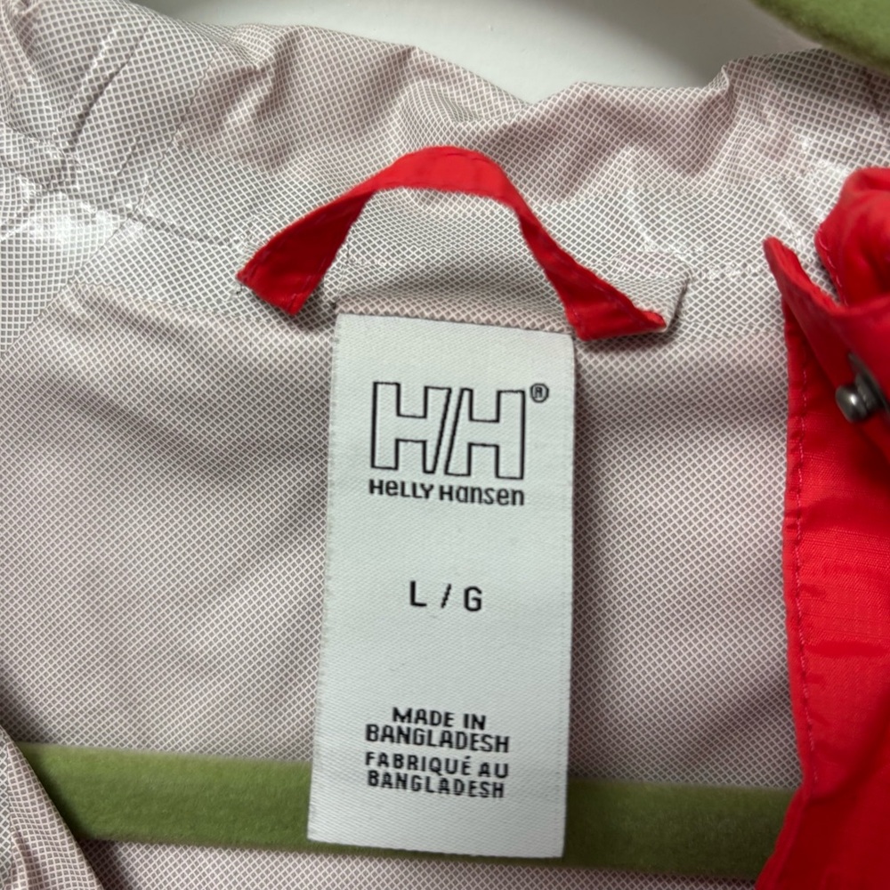 Helly Hansen Women's Vibrant Orange Rain Jacket - Picture 4 of 7